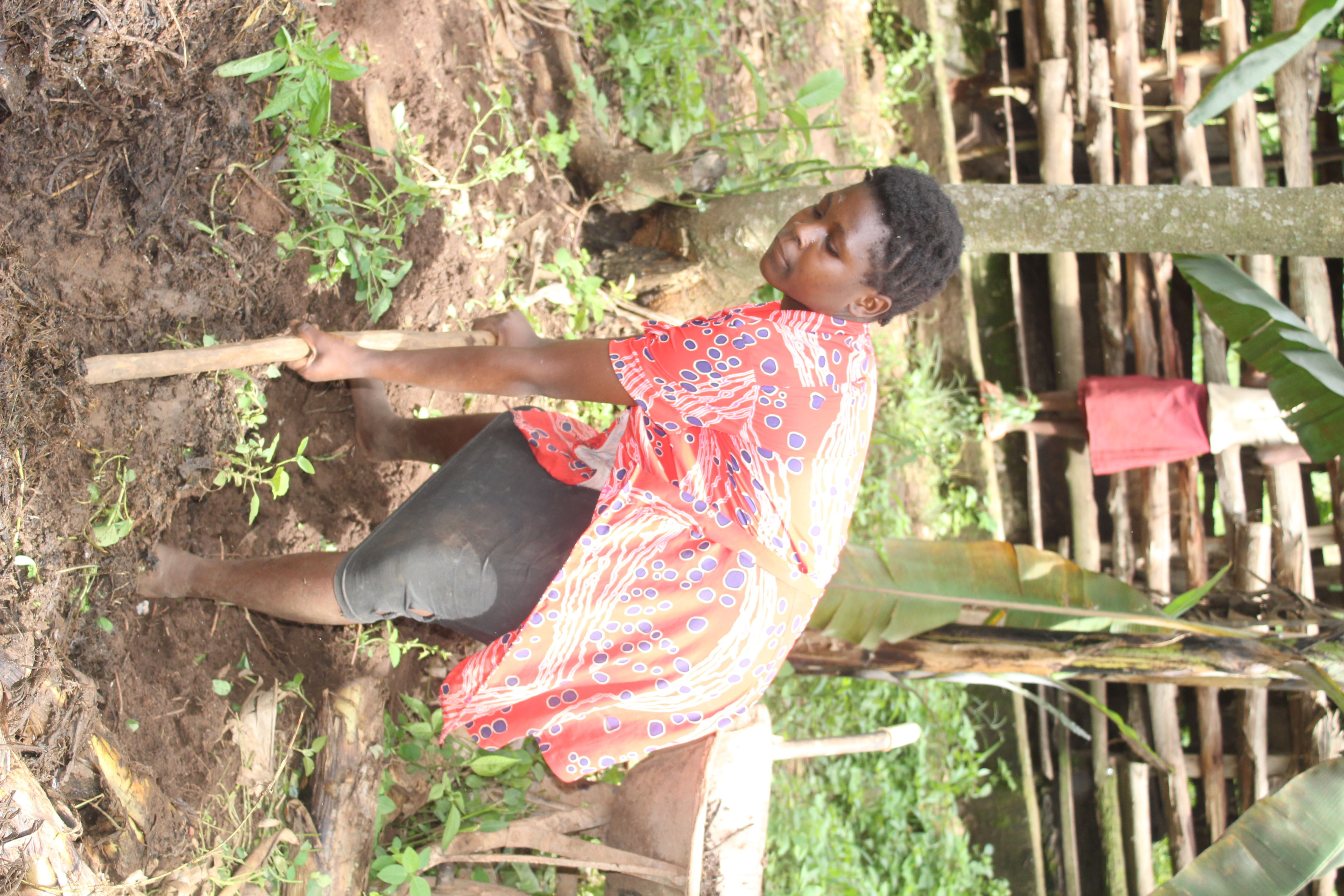 The beginning of the Fields of Hope farm project