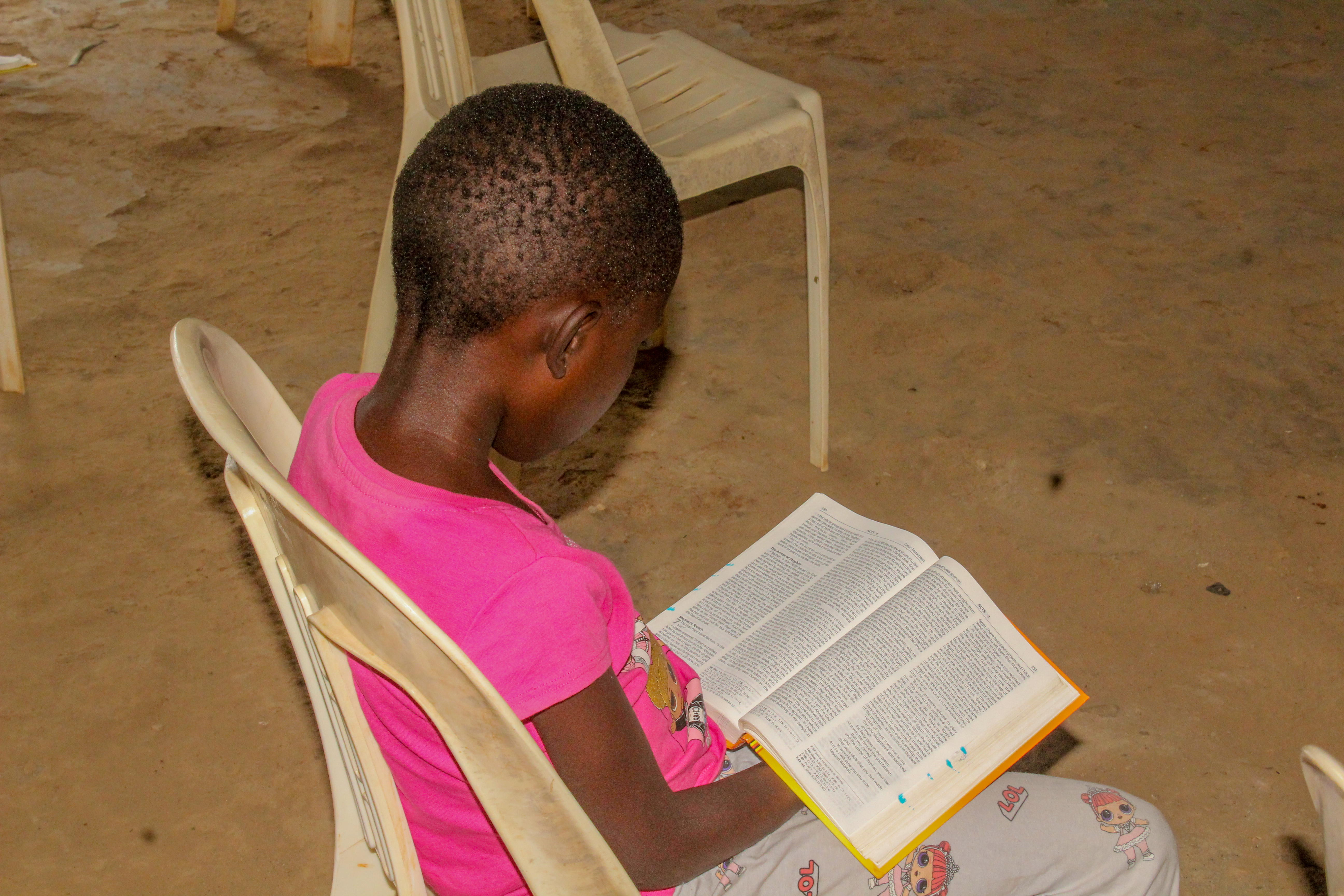 Children at Fields of Hope